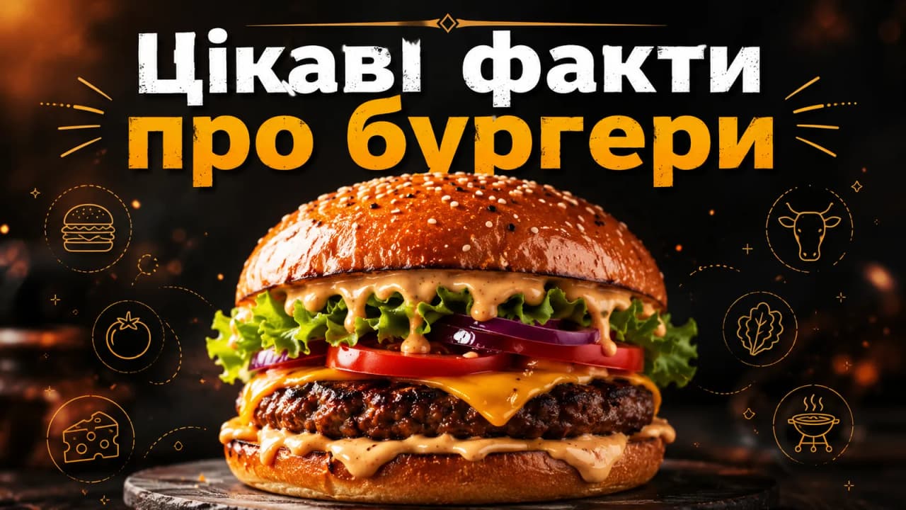 Цікаві факти про бургери