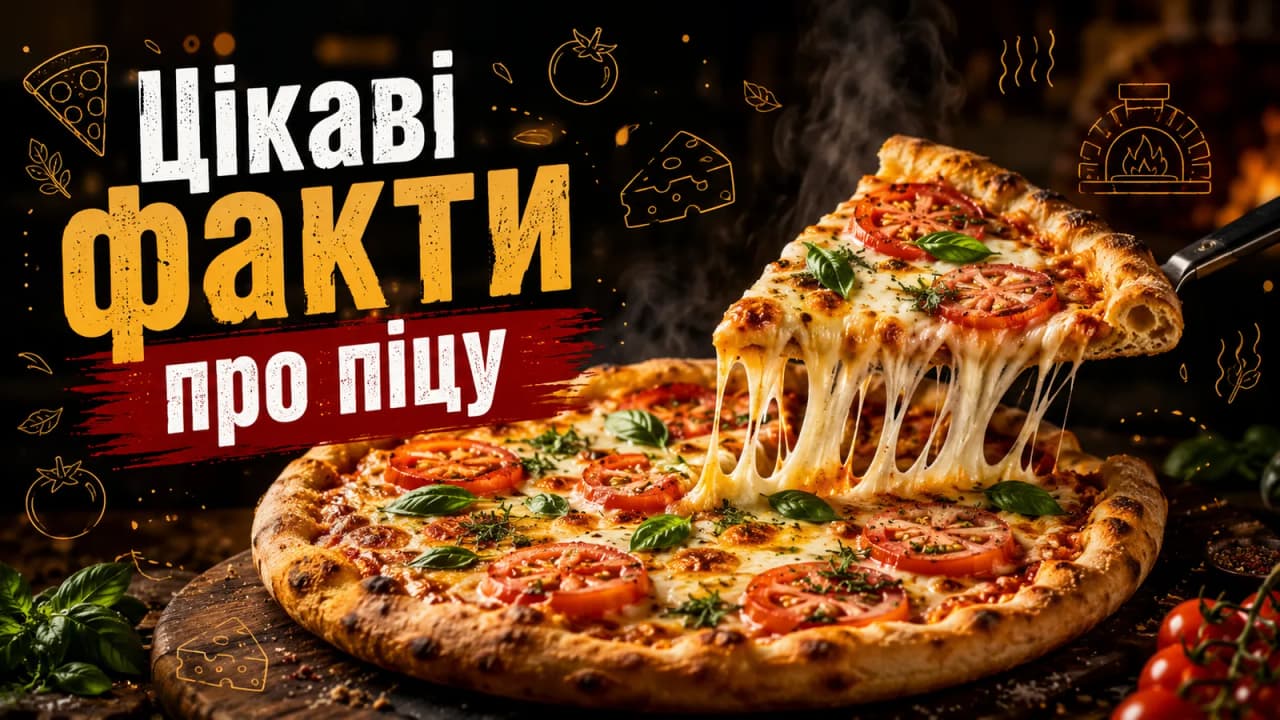 Цікаві факти про піцу